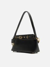 BOLSA TIRACOLO PRETA COURO PEQUENA VICTÓRIA A 50014 0483 0001 AREZZO - Vintedoisk